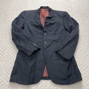 Timely Clothes from The Art Co. Blazer Mens 38 Regular Dark Gray Suit Jacket